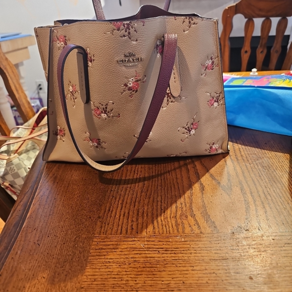 Coach Charlie Caryall in Floral Print